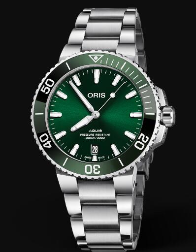 Oris Aquis Date 39.5mm Replica Watch 01 733 7732 4157-07 8 21 05PEB